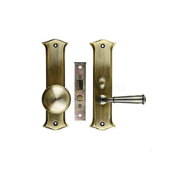 SCREEN/STORM DOOR MORTISE LOCK, METAL OR WOOD DOORS
